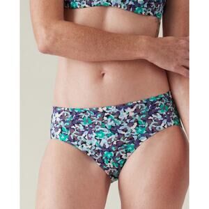 NWT Athleta Clean Full Swim Bottom - LARGE - elysian floral green - LARGE